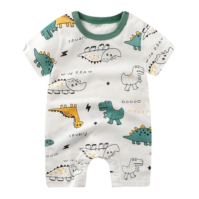 Shop New Summer Baby Cartoon Romper