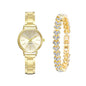 Ladies Fashion Quartz Watch & Bracelet Set