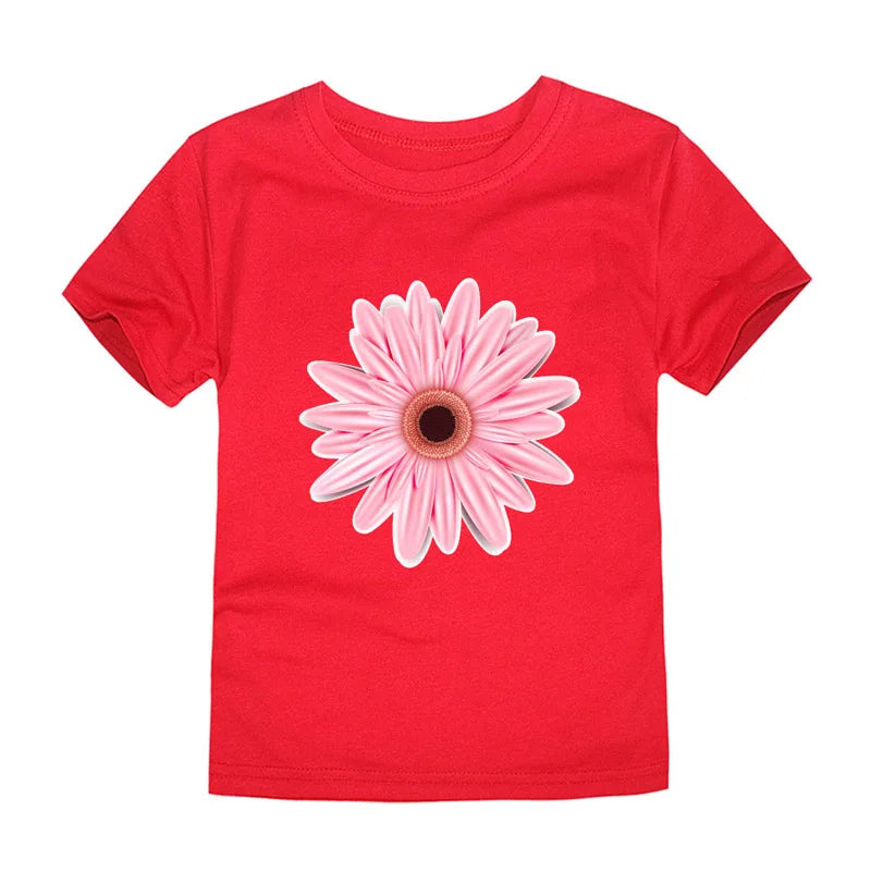 Luxury Pink Wedding T-Shirt for Kids