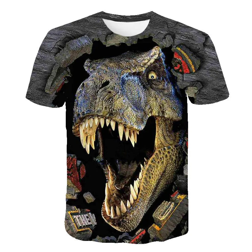 Dinosaur T-Shirts for Boys & Girls - Summer Tops