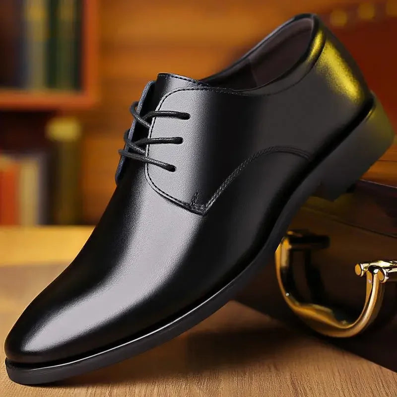 Leather Men's Shoes | Formal & Wedding Flats