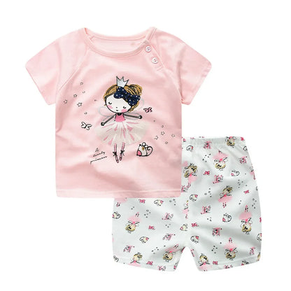 Trendy Summer Newborn Boys Clothes Set