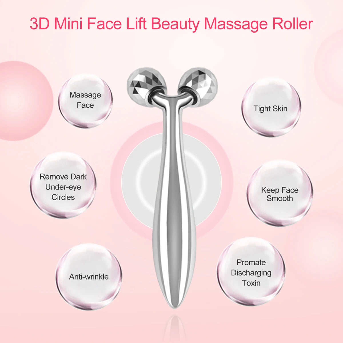 Buy 3D Roller Massager | 360° Facial Tool